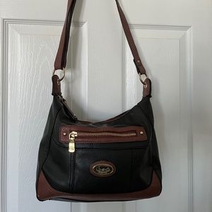 B.O.C. Black Leather Purse